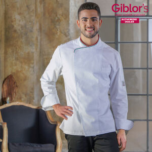 Bluza kucharska męska Patrizio - kolor biały italia