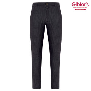 Spodnie kucharskie damskie jeansowe Iride - kolor czarny / koniec oferty