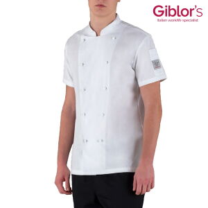 Bluza kucharska męska Tommaso - kolor biały