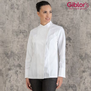 Bluza kucharska damska Nora - kolor biały