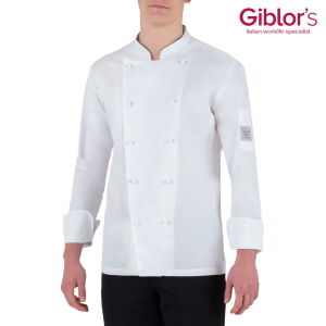 Bluza kucharska męska Adriano - kolor biały