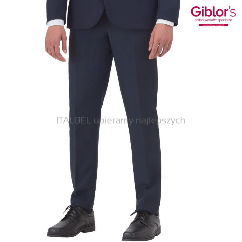 Męskie spodnie Giovanni - kolor granatowy