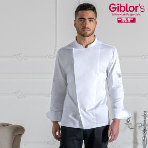 Bluza kucharska męska Augustin - kolor biały