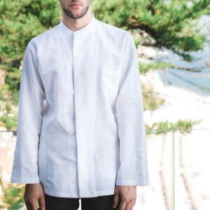 Bluza kucharska męska Narciso - kolor biały / koniec oferty
