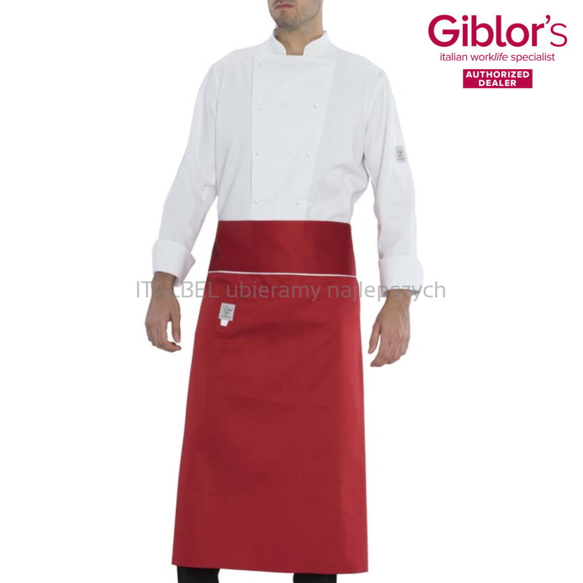Zapaska kucharska Alessandro - kolor czerwony