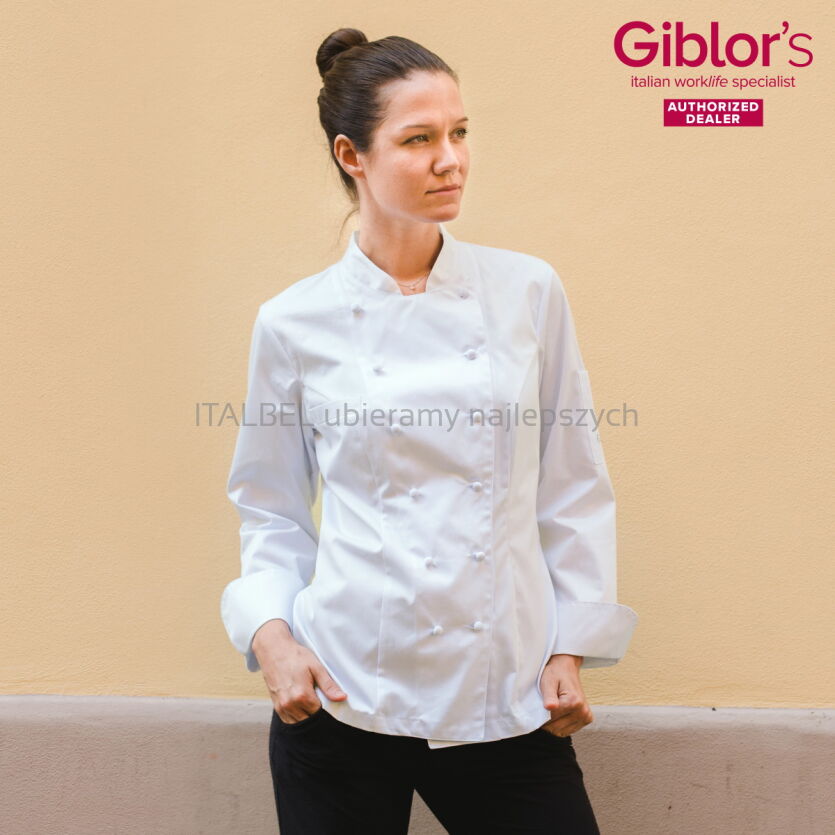 Bluza kucharska damska Diana - kolor biały / koniec oferty