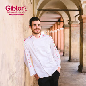 Bluza kucharska męska Livorno - kolor biały / koniec oferty