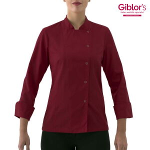 Bluza kucharska damska Gloria - kolor bordowy / koniec oferty
