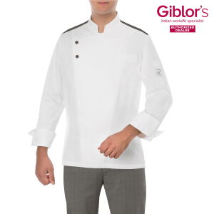 Bluza kucharska męska Lucas -  kolor biały / koniec oferty